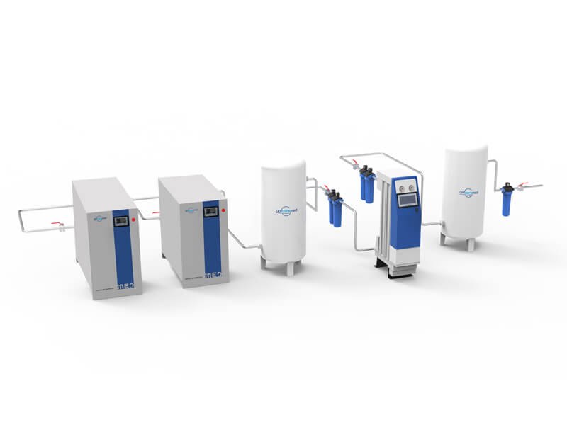 Venta de Dispositivos Médicos y Tecnología Biomédica amcaremed oil free scroll medical air compressor