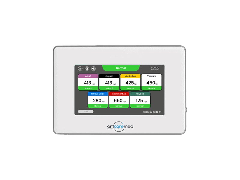alarma de gases medicinales lcd