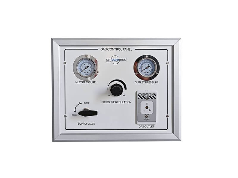 el panel de control de gases medicinales proporcionar control de presión de gas de tubería para herramientas quirúrgicas.